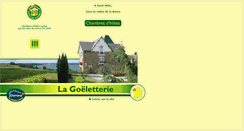 Desktop Screenshot of la-goeletterie.fr